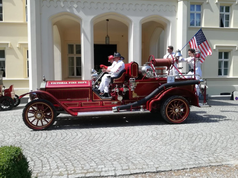 Strażacki American LaFrance z Łodzi