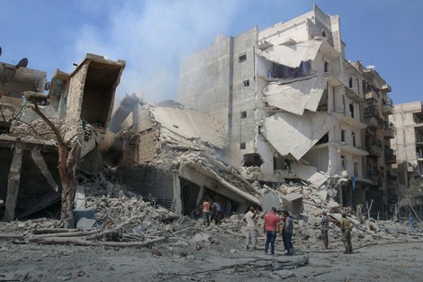 Razrušen Alep