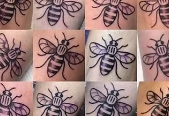 Instagram zalały tatuaże z pszczołą. O co w nich chodzi?