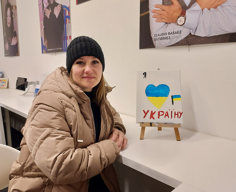 Olha przyjechała z Ukrainy na Śląsk w grudniu