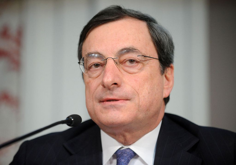 Mario Draghi fot. bloomberg
