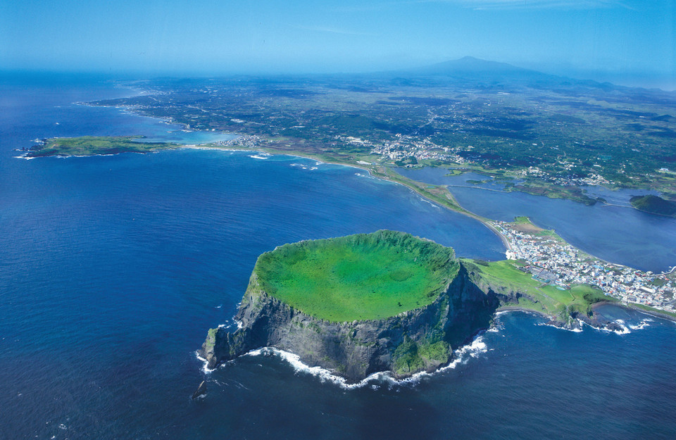 Seongsan Ilchulbong na wyspie Jeju