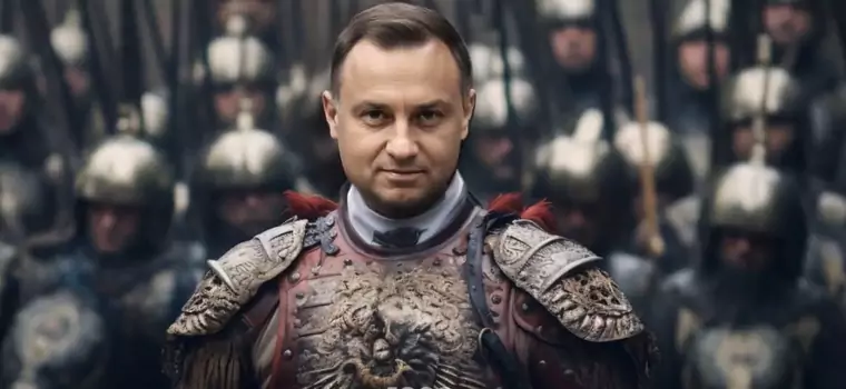 Andrzej Duda na czele polskiej husarii. Wideo z przywódcami NATO podbija sieć