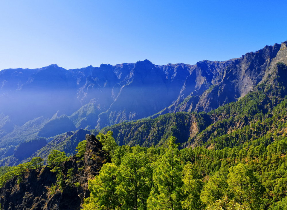 Caldera de Taburiente (Wyspy Kanaryjskie, Hiszpania)