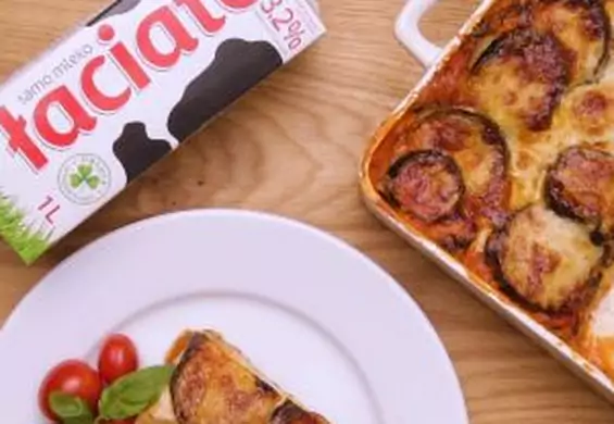 Lasagne z cukinią i podsmażanym szpinakiem