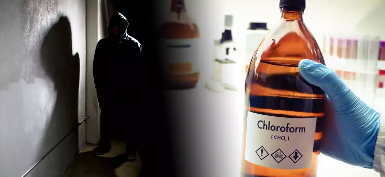 Chloroform, najpopularniejsza substancja filmów kryminalnych, to po części mit