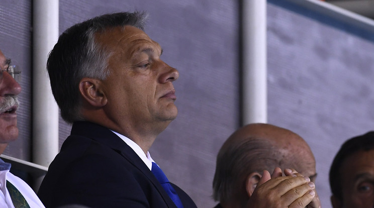 Orbán Viktor Rióban szurkol a magyaroknak/Fotó: AFP