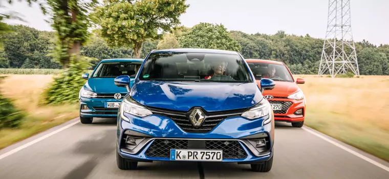 Nowe Renault Clio kontra Hyundai i20 i Volkswagen Polo - czy poradzi sobie z rywalami?