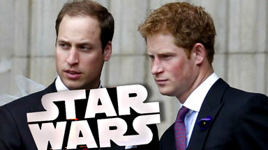 "Gwiezdne wojny" z udziałem książąt Williama i Harry'ego?!