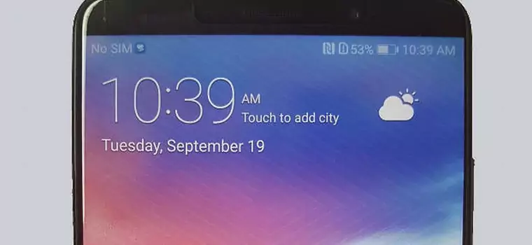 Huawei Mate 10 ujawnia wygląd na zdjęciu