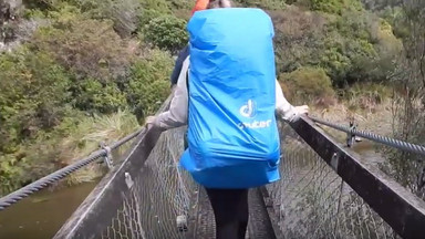 Nowa Zelandia: most zawalił się pod turystami. Wszystko zostało nagrane