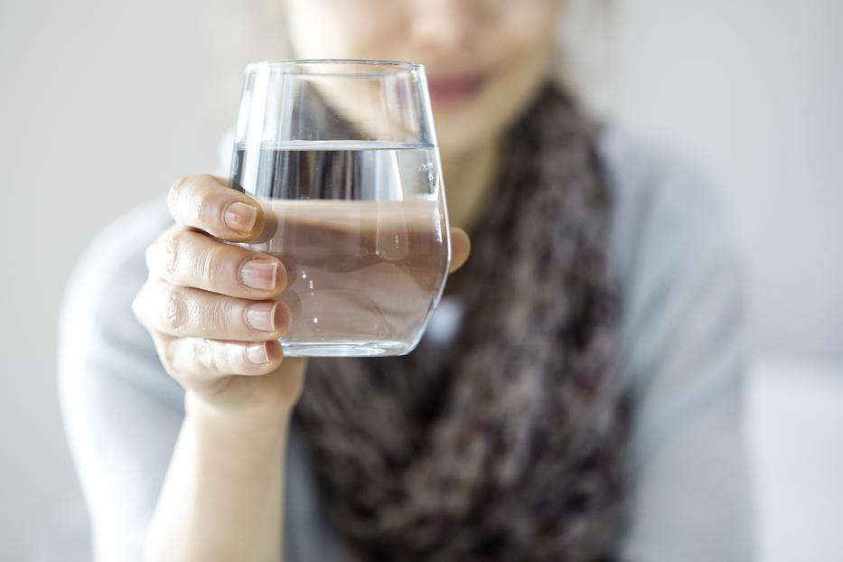 Fontos a hidratálás: egy egészséges felnőttnek 2,5-3 liter vízre van szüksége naponta / Fotó: Shutterstock