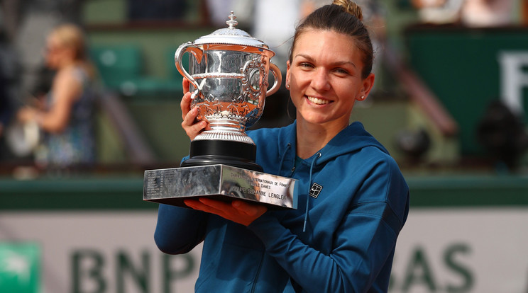 Simona Halep első Grand Slam-győzelmét ünnepelhette/ Fotó: Getty Images