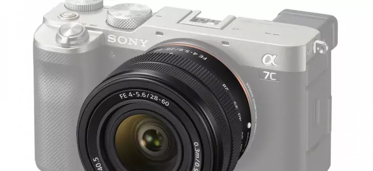 Sony zaprezentowało pełnoklatkowy, bezlusterkowy aparat A7C