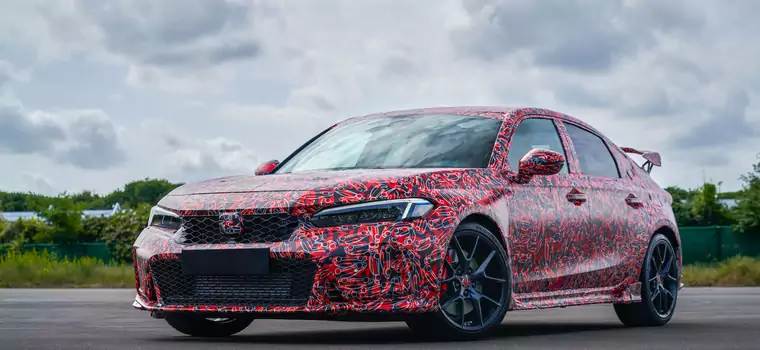 Nowa Honda Civic Type R gotowa do testu na torze Nürburgring