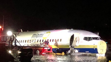 USA: Samolot wpadł do rzeki na Florydzie. Na pokładzie 136 osób