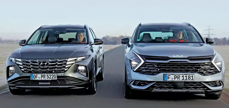 Hyundai Tucson czy Kia Sportage? Rzadko zdarza nam się to, co zdarzyło się podczas tego porównania