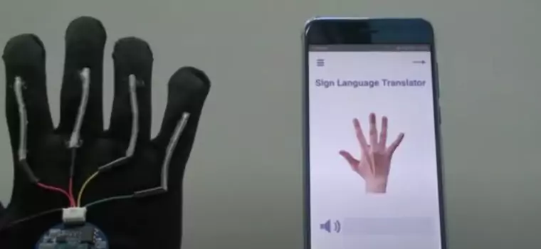 Naukowcy opracowali specjalną rękawicę do tłumaczenia z języka migowego