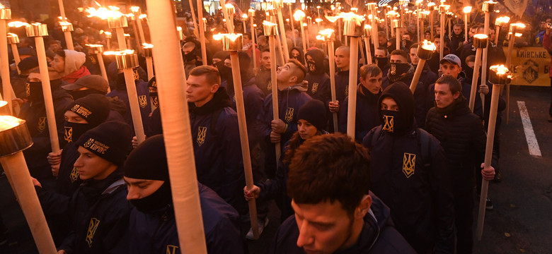 Ukraina: w Kijowie odbył się doroczny marsz UPA
