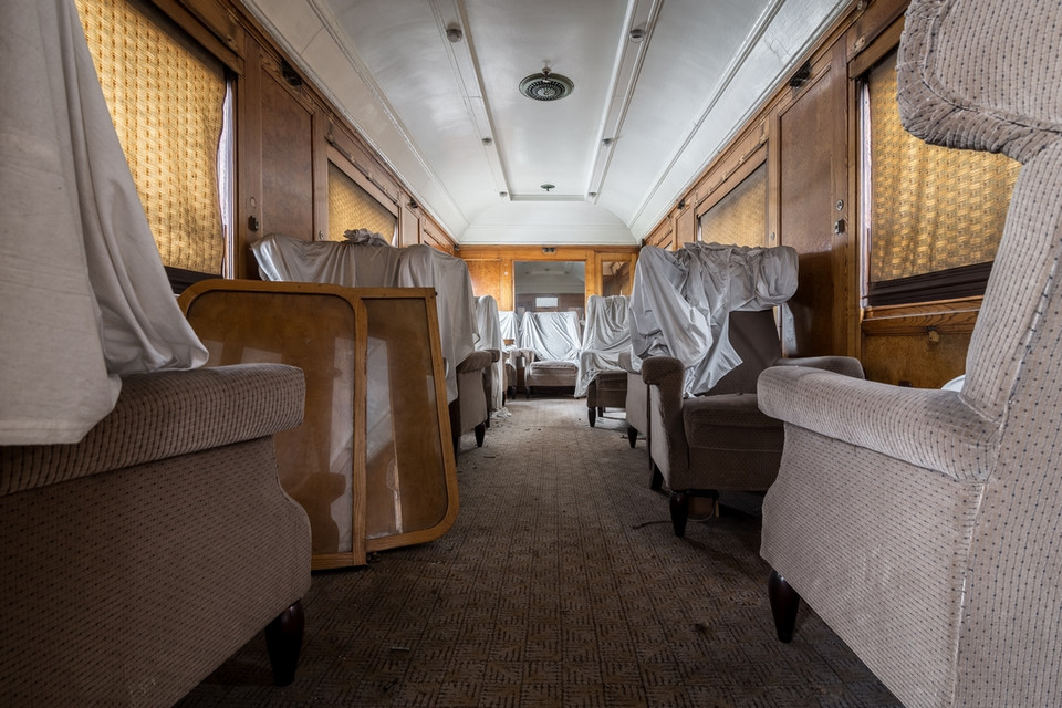 Porzucony Orient Express w Małaszewiczach
