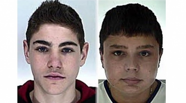 A 20 éves Kemény Kevint és 22 éves Szécsényi Ádámot lopás miatt keresik / Fotó: Police.hu