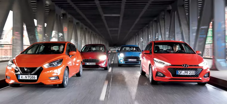 Ford Fiesta kontra Hyundai i20, Nissan Micra i Mini - szukamy najlepszego miejskiego auta