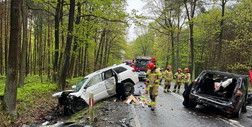 Tragiczny wypadek na Śląsku. Dwie osoby nie żyją