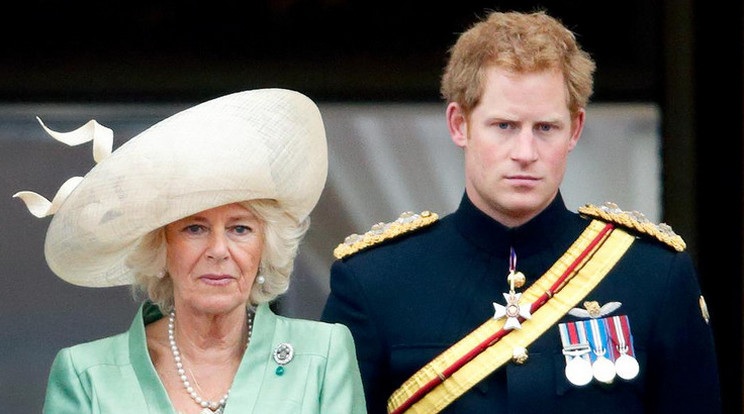 Kamilla királyné berágott Harry hercegre / Fotó: Getty Images