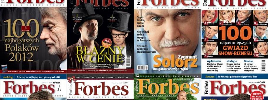 Okładki Forbesa