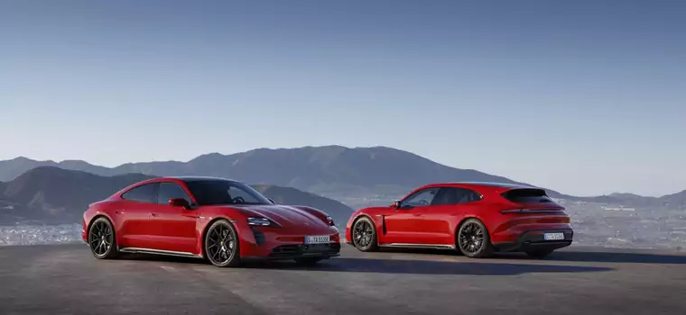 Elektryczne Porsche Taycan w dwóch nowych wersjach - GTS oraz GTS Sport Turismo