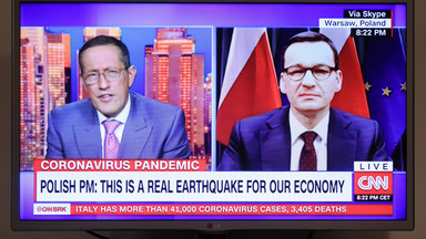 Morawiecki dla CNN: szczyt epidemii przed nami