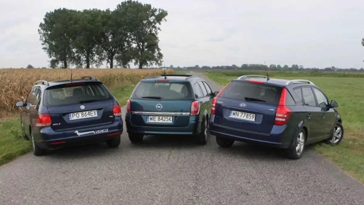 Używane kombi: Opel, Volkswagen czy Kia?