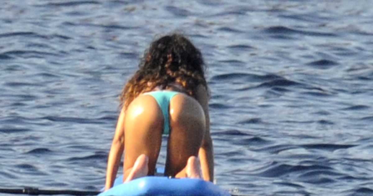 Rihanna Pr Y Si W Seksownym Bikini