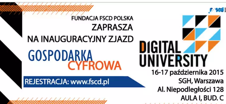 Digital University. Pierwsza sesja w tym roku akademickim już 16 października