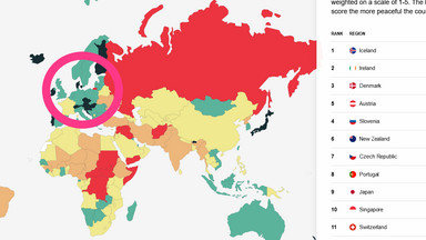 Oto najbezpieczniejsze kraje na świecie. Jak wypadła Polska?