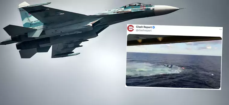 Rosjanie utopili samolot w morzu. Wyciekło tajne nagranie