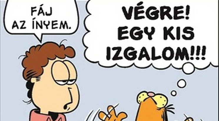 Jon és Garfield életében végre történik valami