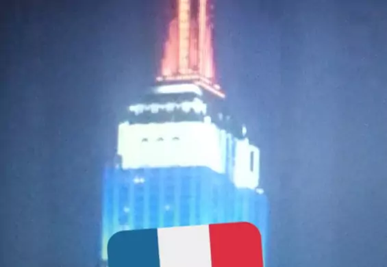 Wielkie miasta jednoczą się z Paryżem - zobacz iluminacje solidarności