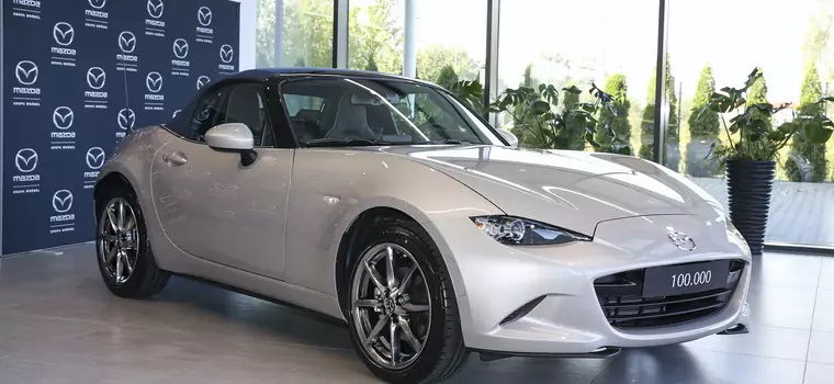 Mazda sprzedała w Polsce 100 tys. samochodów