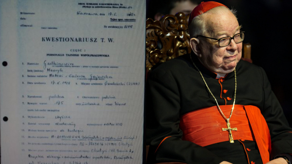Kardynał Henryk Gulbinowicz a SB. Oto dokumenty, o których mówi cała Polska