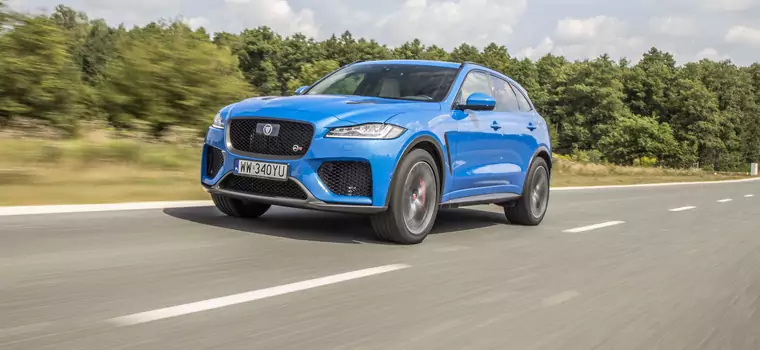 Jaguar F-Pace SVR - ma klasę i wspaniały silnik