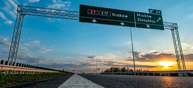 Droga S7 z Warszawy do Krakowa ma już 240 km z pełną prędkością