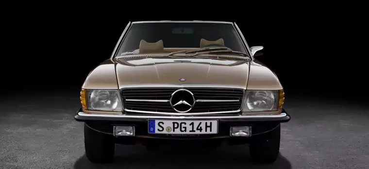 Mercedes SL (R 107) – wciąż atrakcyjny pięćdziesięciolatek