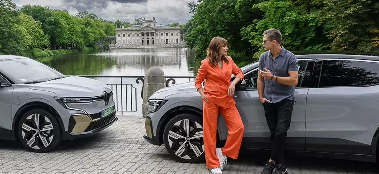 Anna Dereszowska i Maciej Zakościelny będą jeździć nowym Renault Megane E-Tech