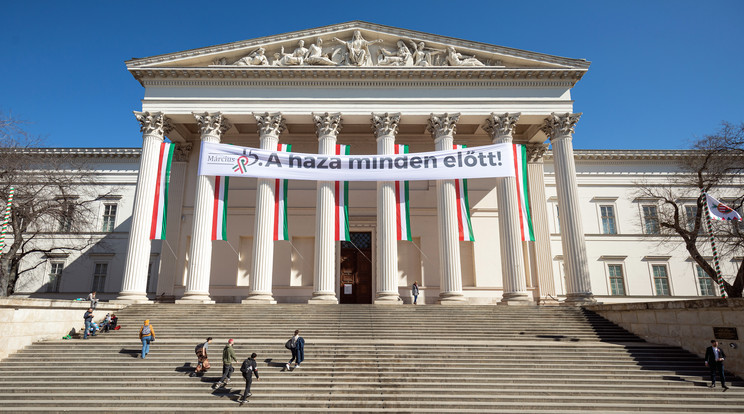 A Magyar Nemzeti Múzeum / Fotó: MTI/Mohai Balázs 
