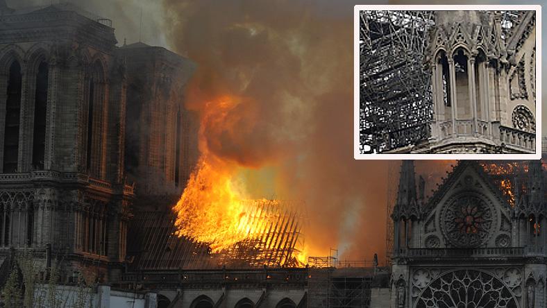 Ilyen ma a kiégett Notre-Dame Fotó :Getty Images