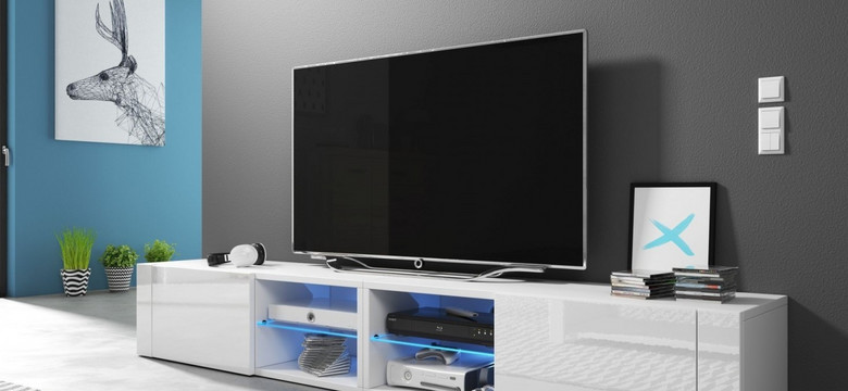 Szafki pod telewizor – funkcjonalne meble w dobrym stylu