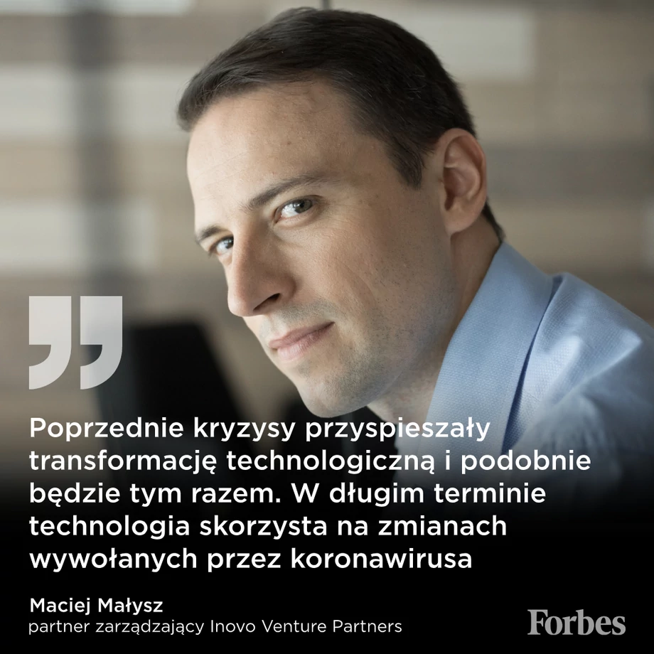 Maciej Małysz, partner zarządzający Inovo Venture Partners