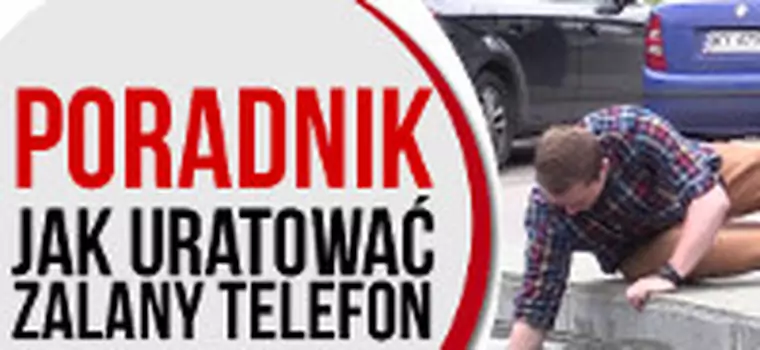 Poradnik: jak uratować zalany telefon?