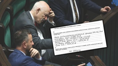 Korwin-Mikke ma poważne kłopoty. Komornik zajął jego konto